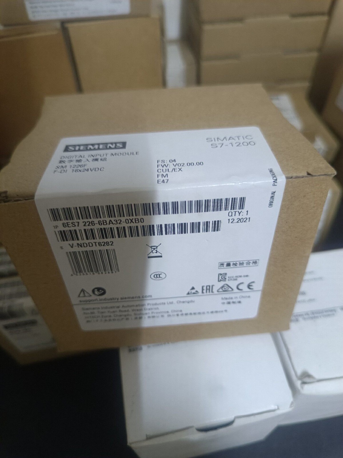 New Siemens 6ES7226-6BA32-0XB0 SIMATIC PLC Module Industrial Automation#
