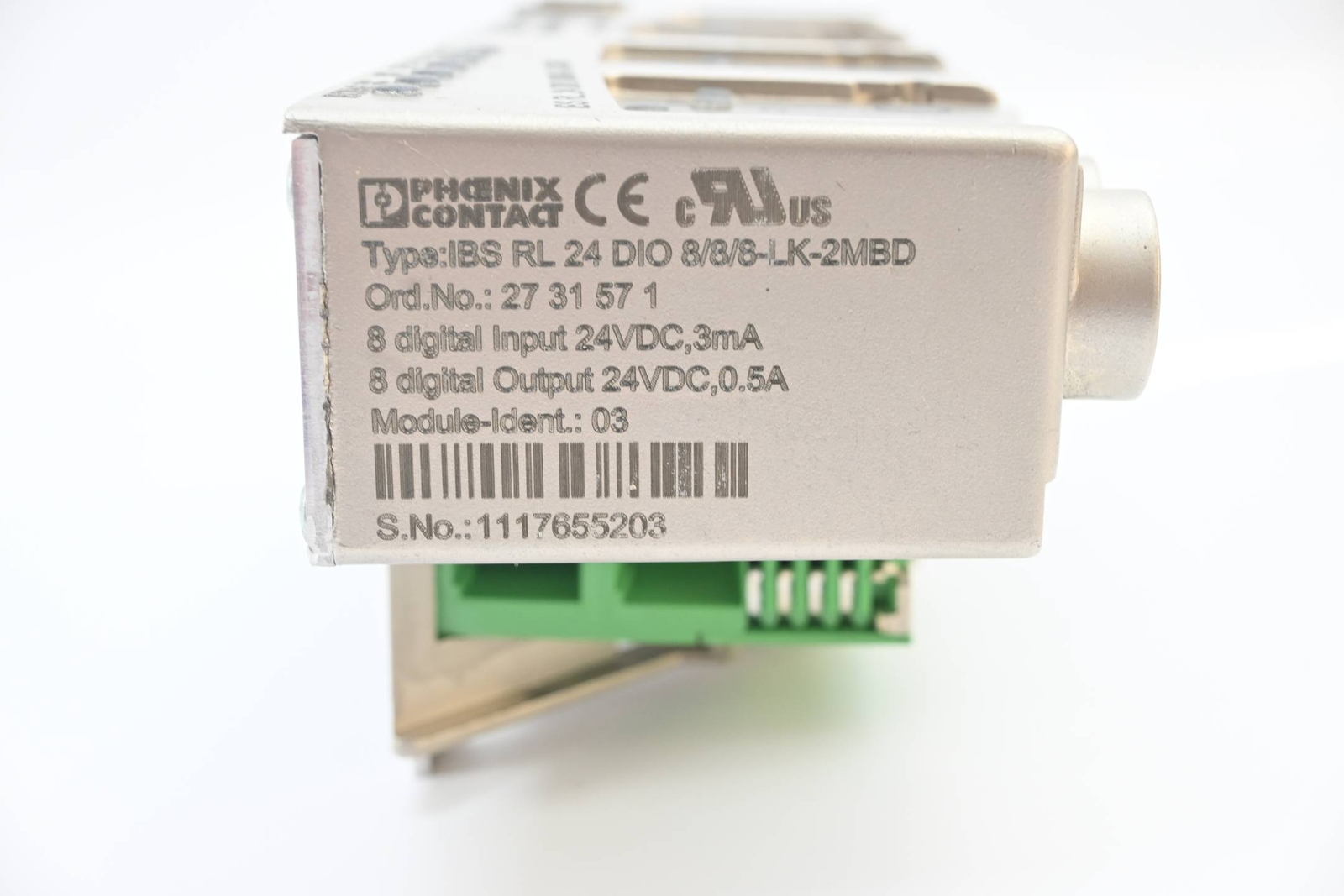 Phoenix Contact Decentralized I/O Device IBS RL 24 DIO 8/8/8-LK-2MBD (2731571)