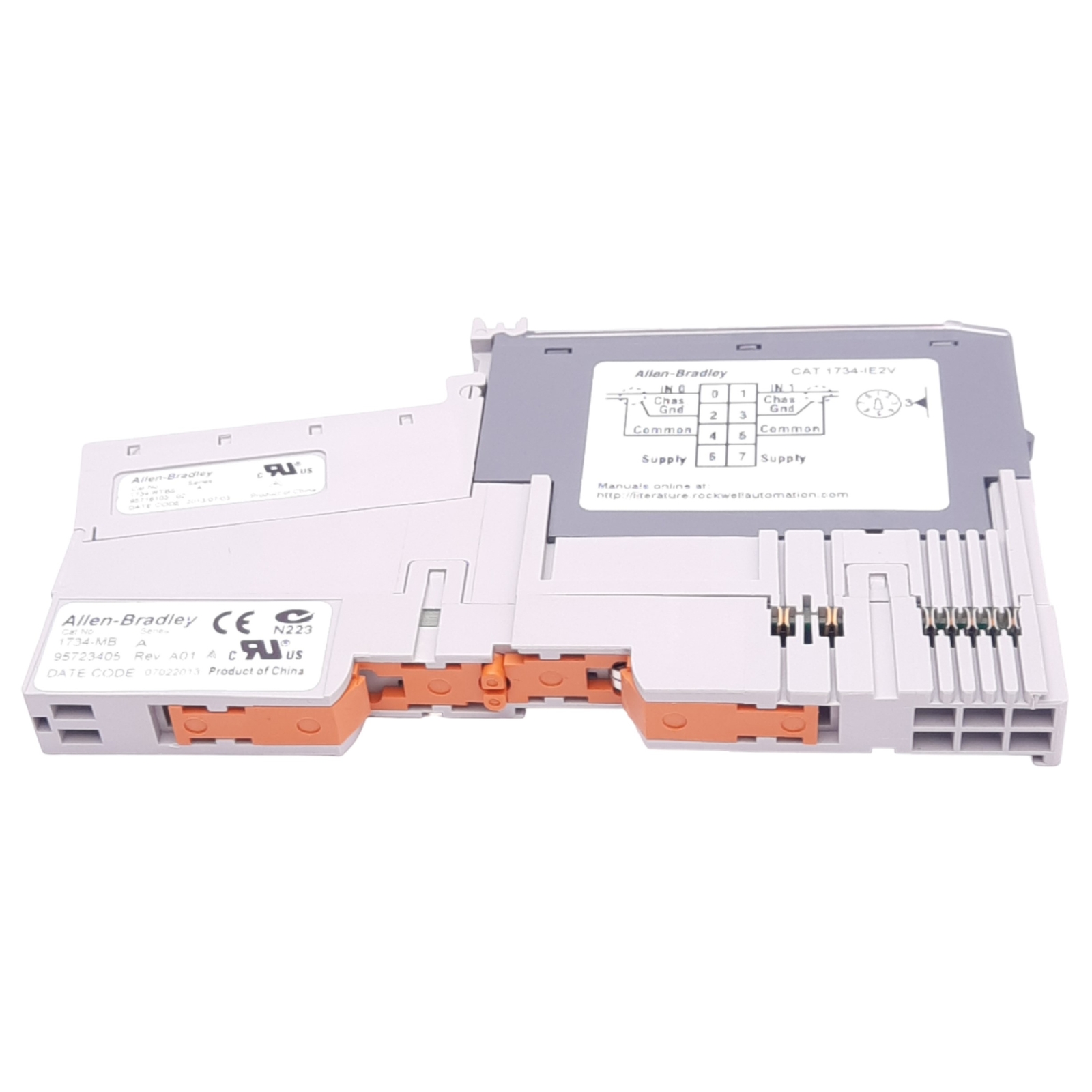 Allen Bradley 1734-IE2V POINT I/O Analog Input Module, 2-Input 0-10VDC, 24VDC