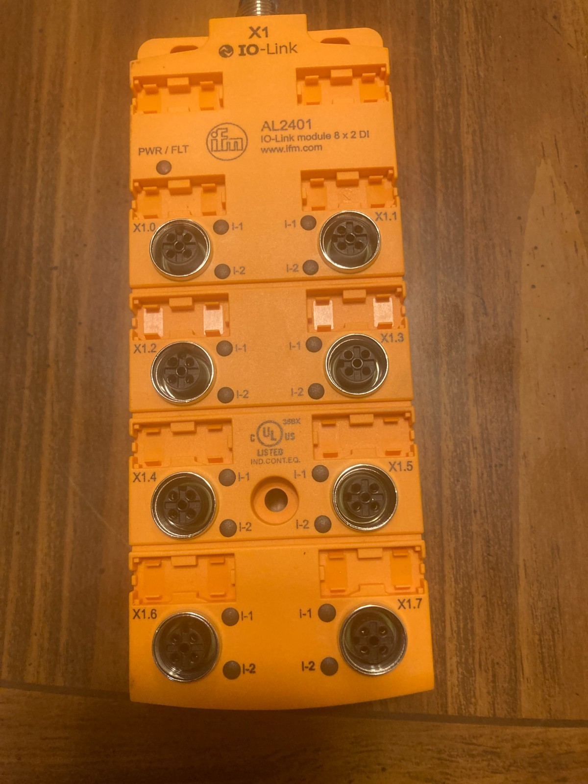 IFM AL2401 IO-Link Compact Line Module 8 x 2 Inputs M12 IP67 18-30 VDC