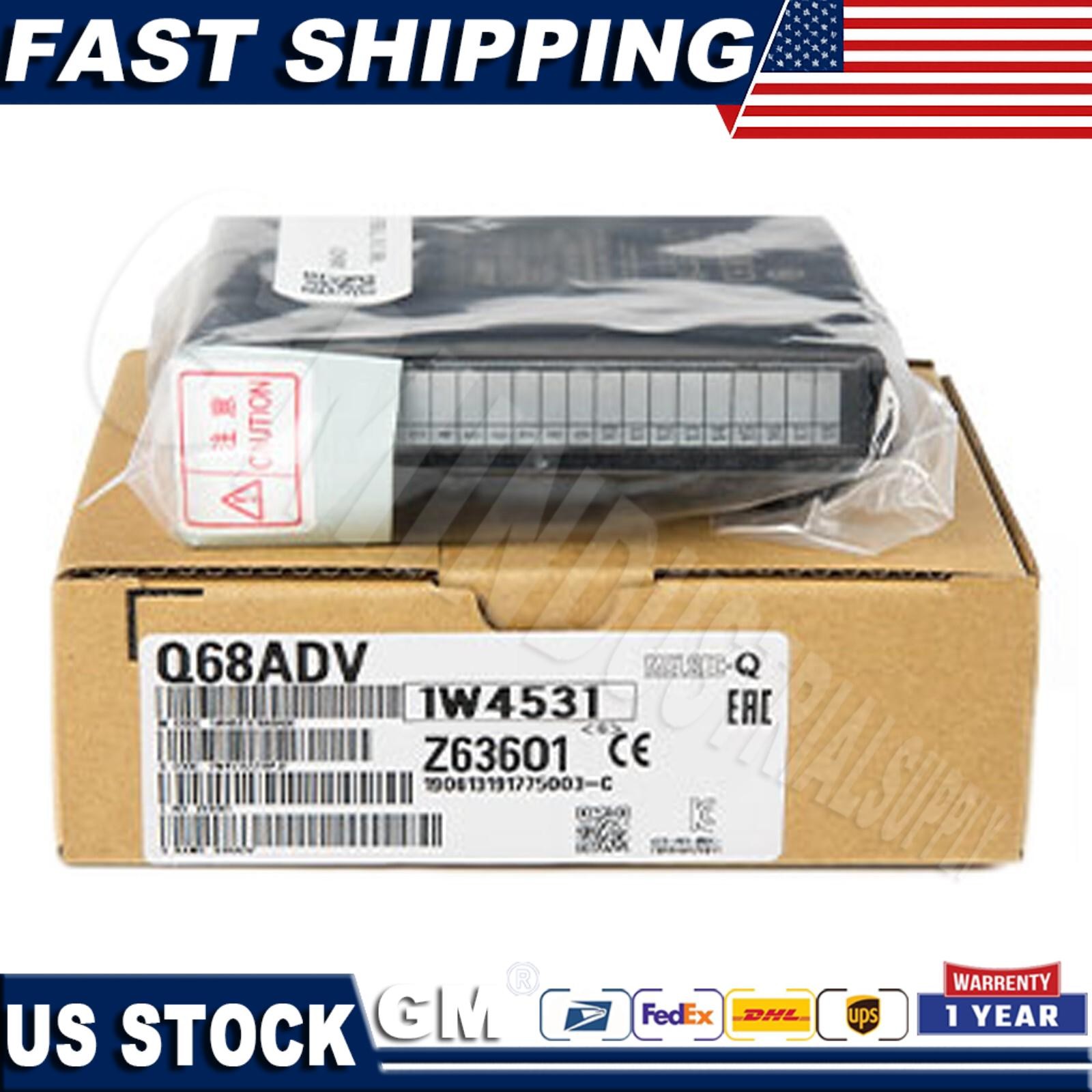 Mitsubishi Q68ADV Analog-to-Digital Conversion Module Q68ADV Fast