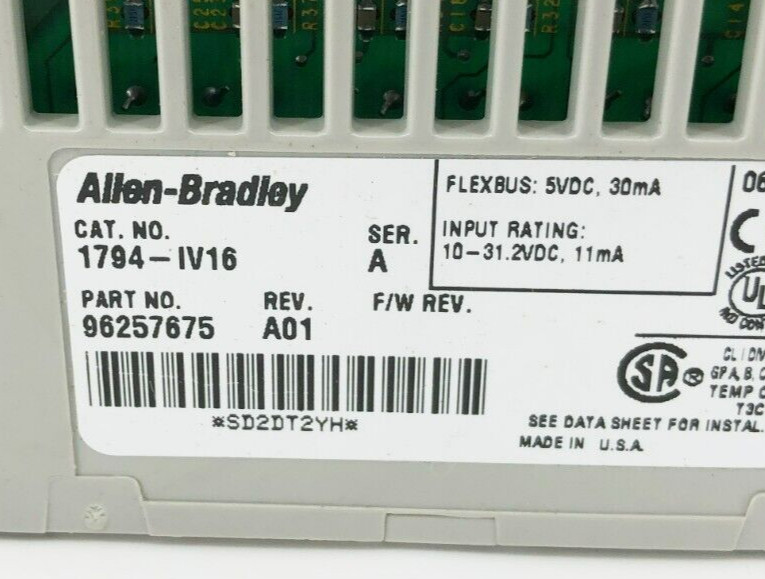 New AB Allen-Bradley 1794-IV16 Ser. A Flex I/O Input Module 24VDC