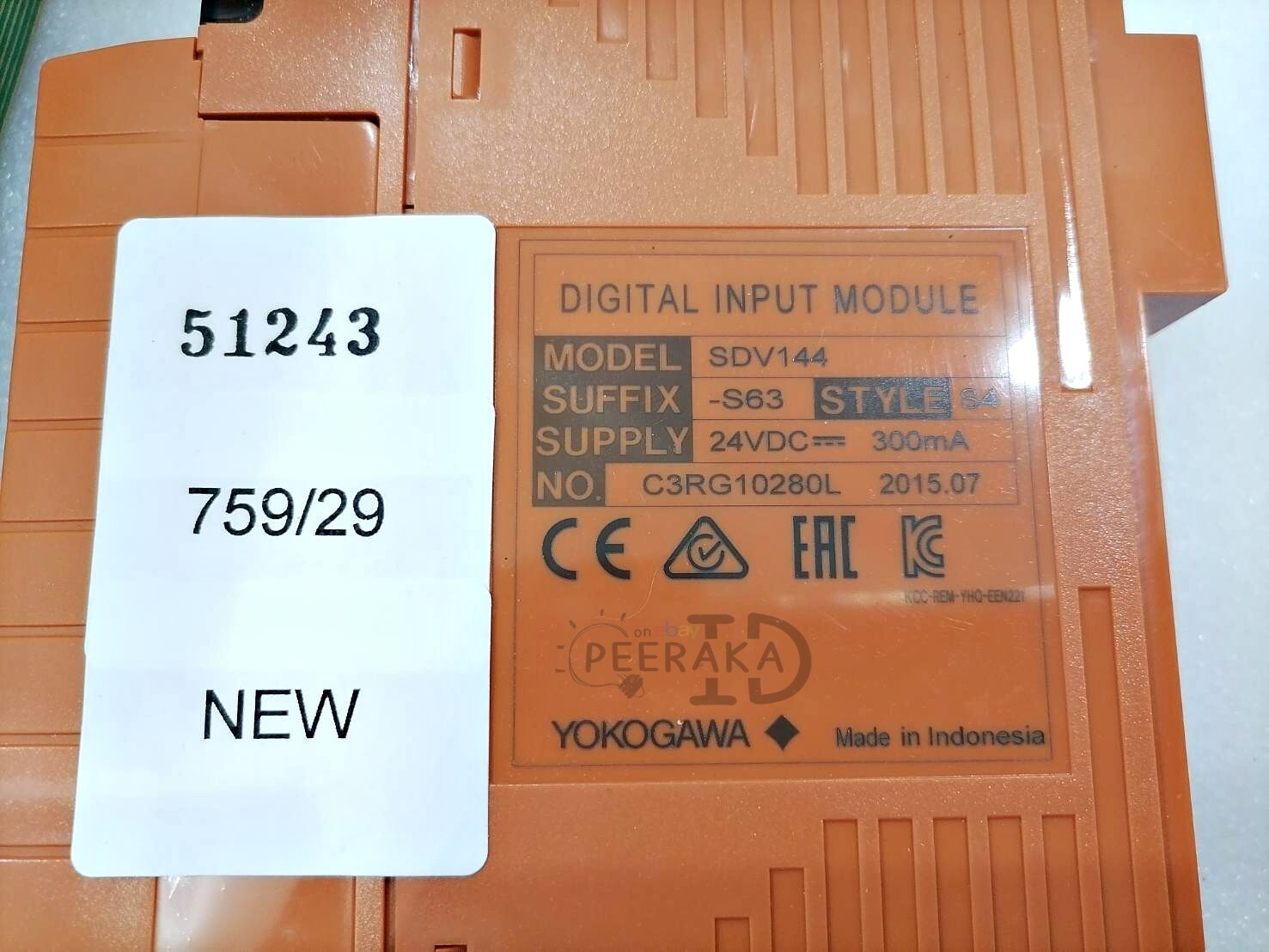 New SDV144-S63 YOKOGAWA S4 PLC Digital Input Module, Free ship