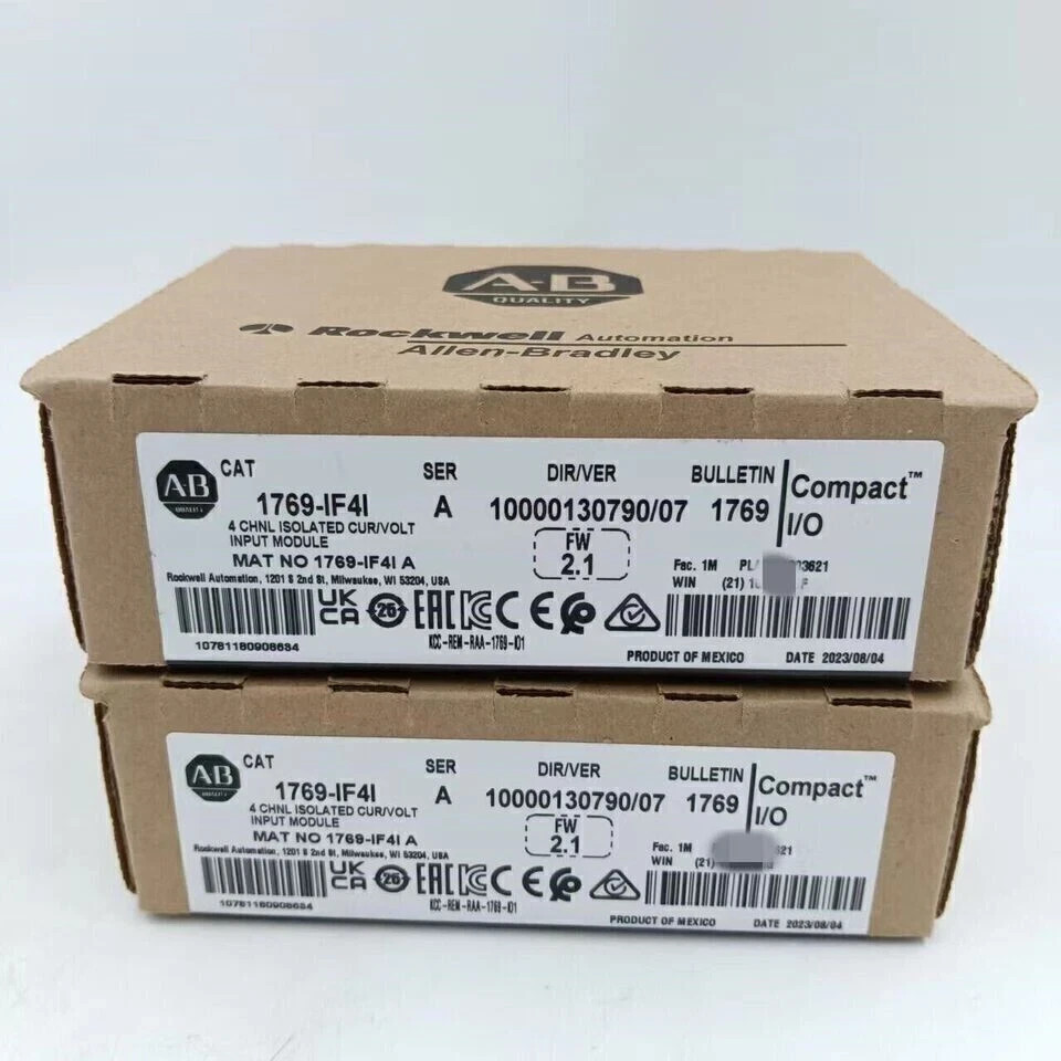 1769-IF4I Compact I/O Analog Input Module New Sealed AB 1769IF4I NEW PLC 1PC US