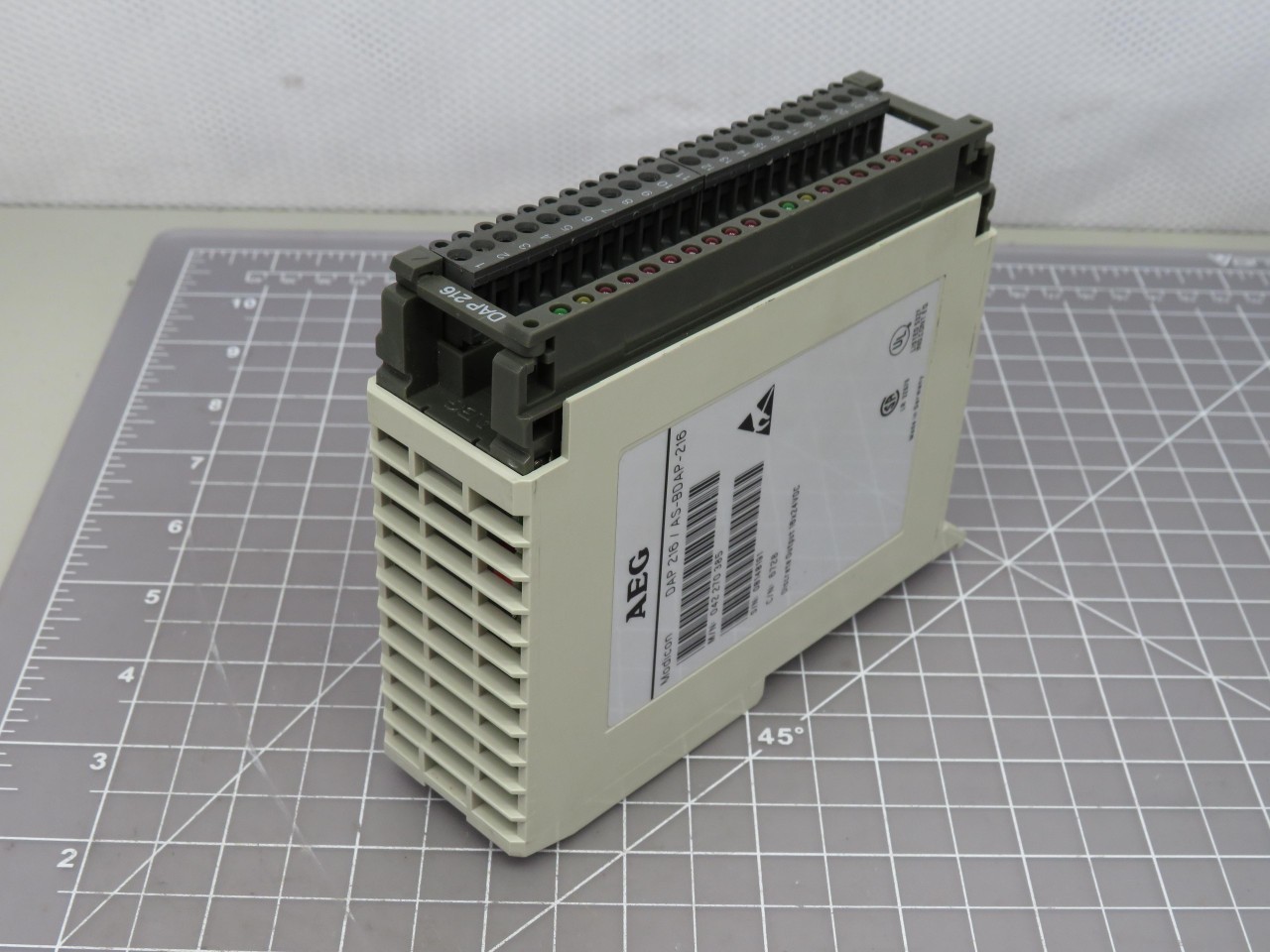 AEG DAP 216 / AS-BDAP-216 042 270 385 MODICON OUTPUT MODULE T156088