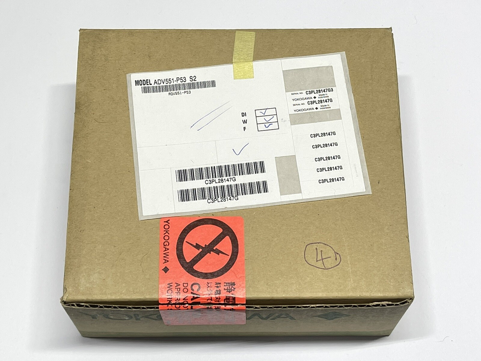 Yokogawa ADV551 Digital Output Module – 32 Isolated 24VDC Pulse – ADV551-P53 S2
