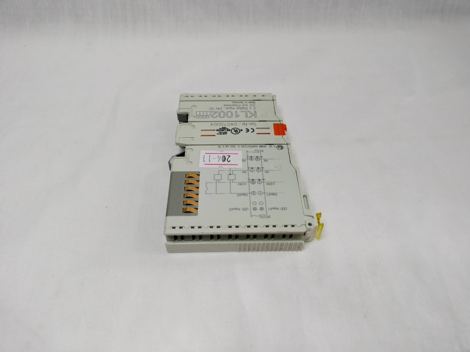 RS KL1002 2x Digital Input Terminal Programmable Controller Module