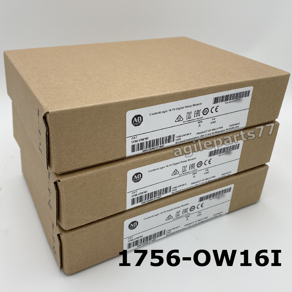 New factory Sealed 1756-OW16I AB ControlLogix Digital Relay Module PLC 2022 NEW