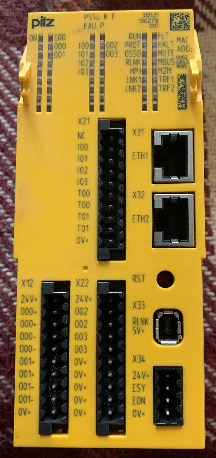 Pilz PSSu FAU 312421