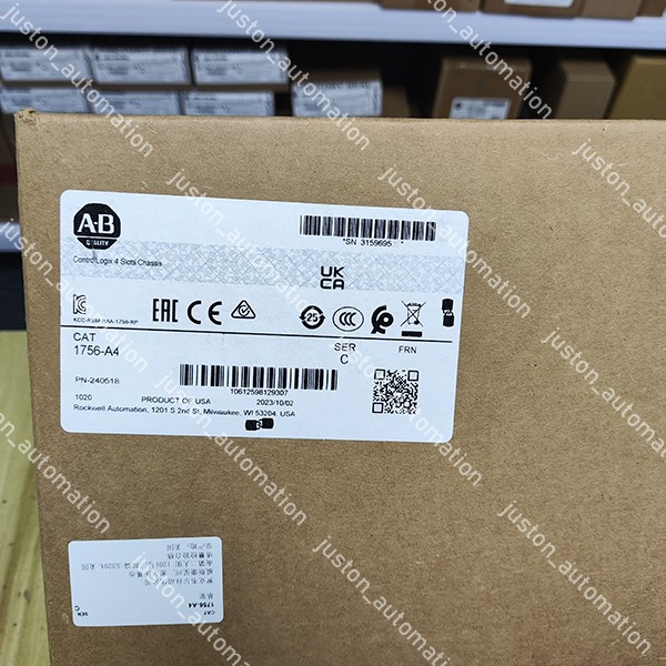 Allen-Bradley 1756-A4 Industrial Panel Mount Chassis Free Shipping