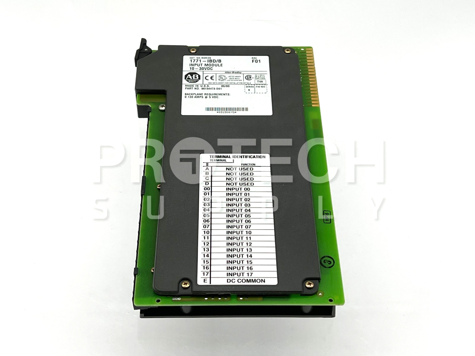 Allen-Bradley 1771-IBD/B Input Module Rev F01 with WARRANTY