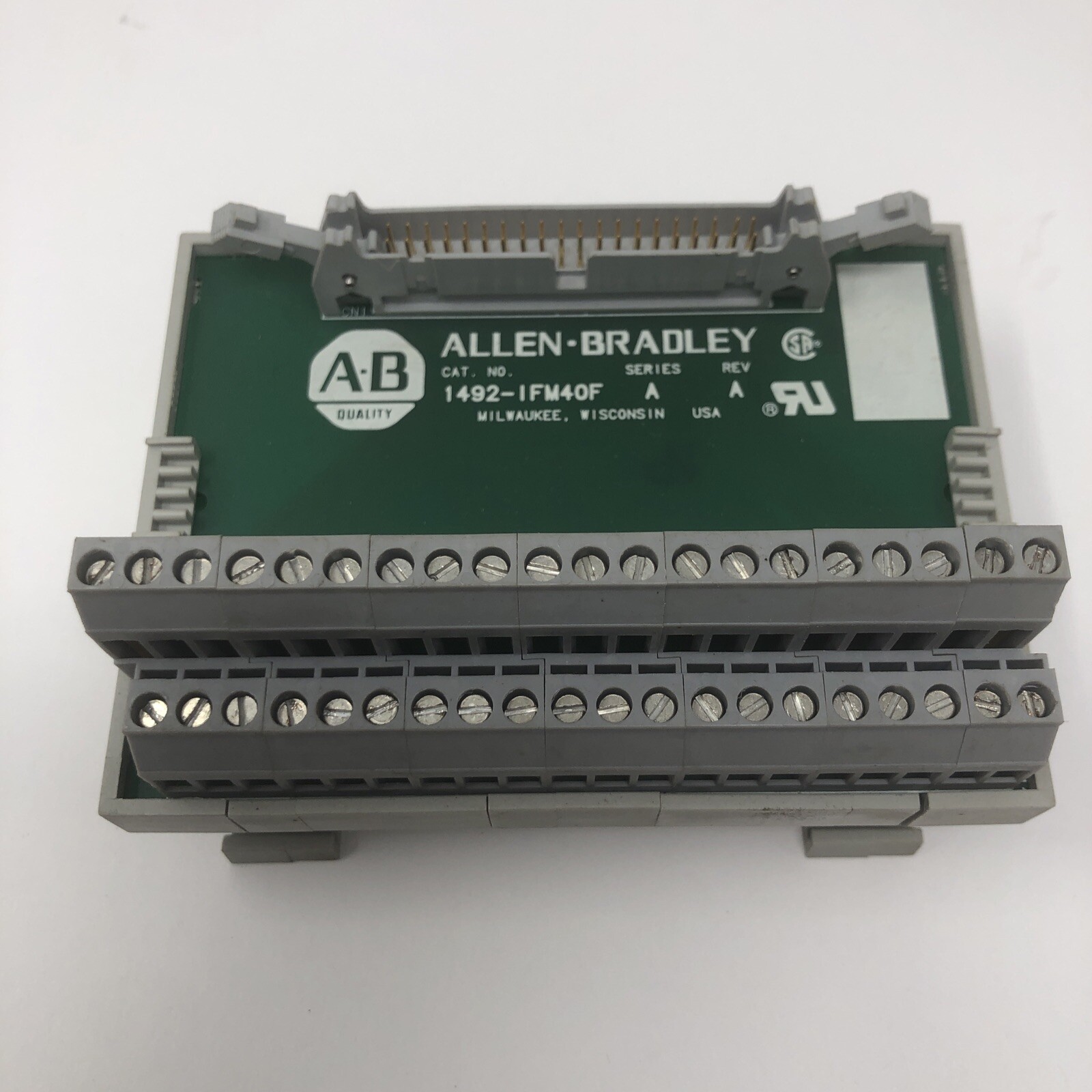 Allen Bradley 1492-IFM40F Series A Rev. A Digital Interface Module