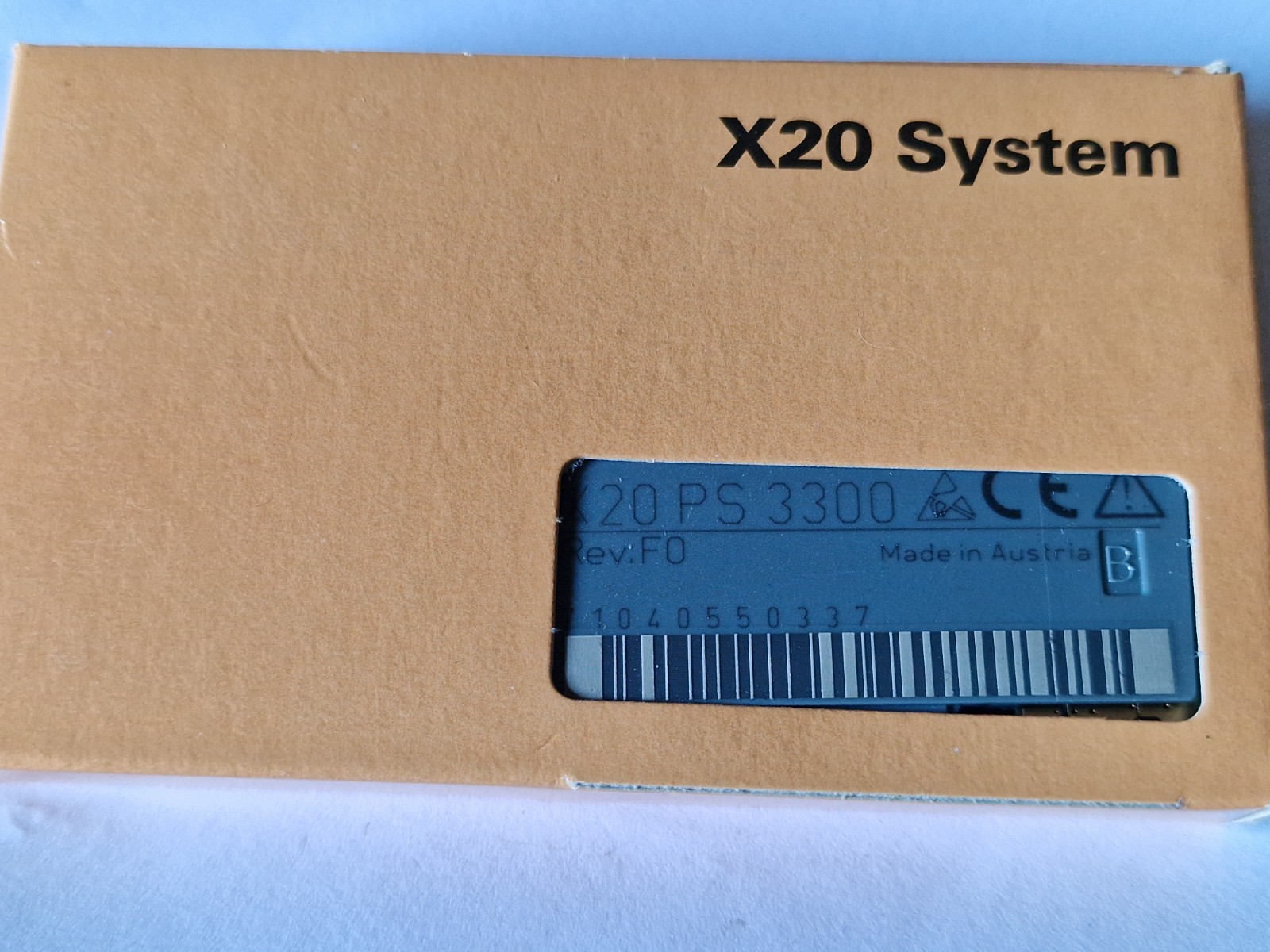 B&R PLC X20PS3300 NEW