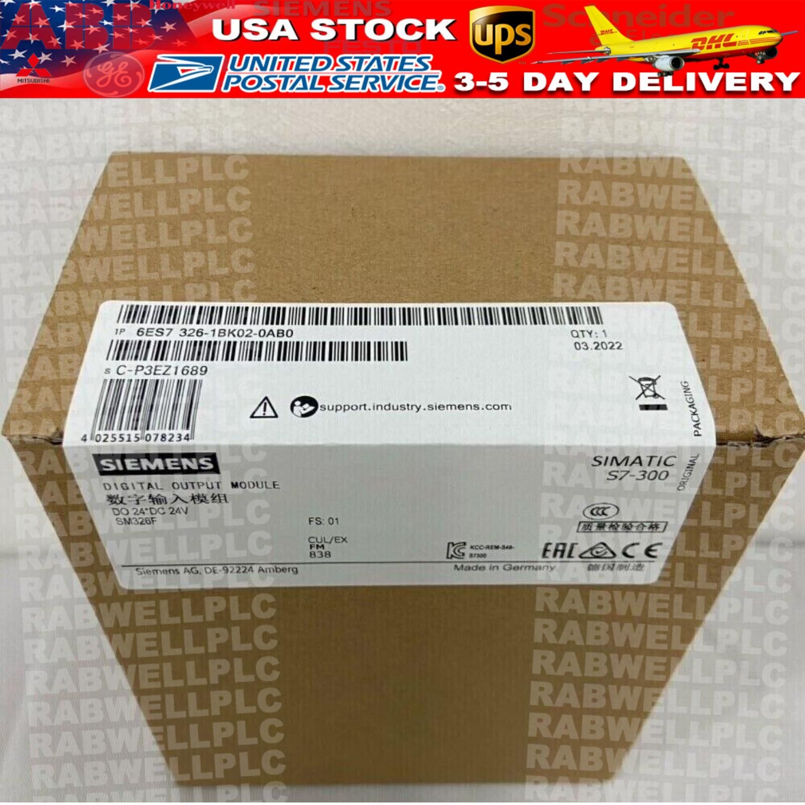 New Siemens SIMATIC Digital input SM 326 6ES7326-1BK02-0AB0 6ES7 326-1BK02-0AB0