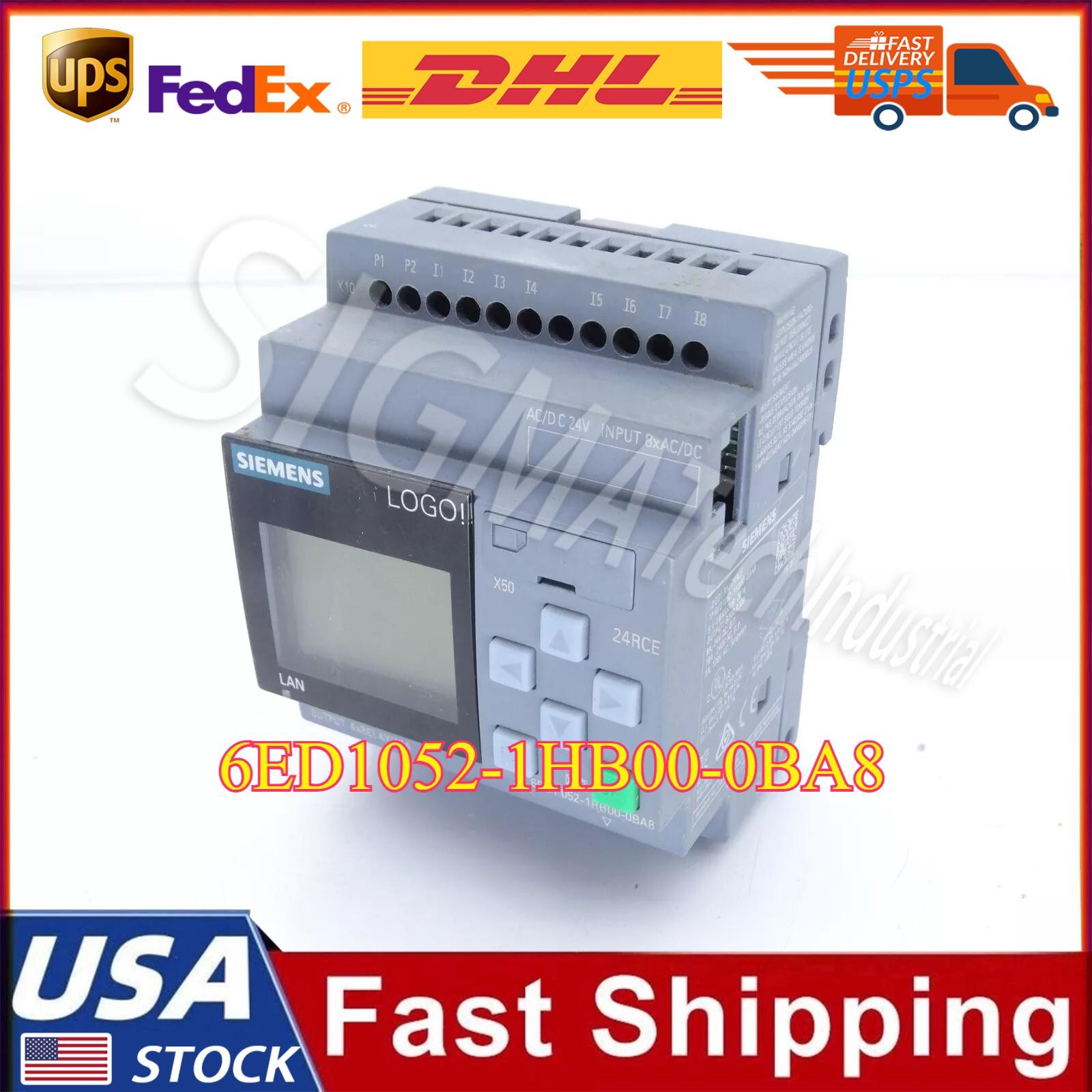 6ED1052-1HB00-0BA8 New Siemens 6ED1 052-1HB00-0BA8 LOGO 24RCE Logic Module