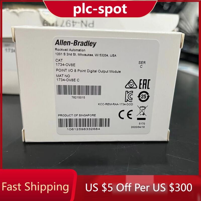 1734-OV8E POINT I/O 8 Point Digital Output Module Brand AB US Free Tax