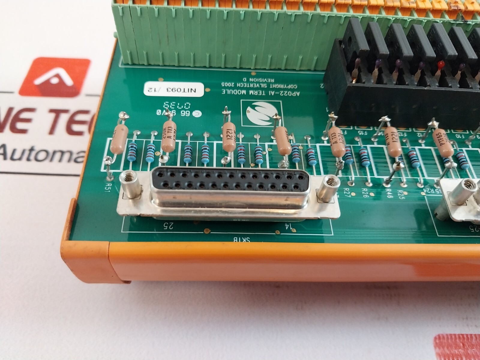 Silvertech AP022-AI Term Module Analog Input 66 94V0