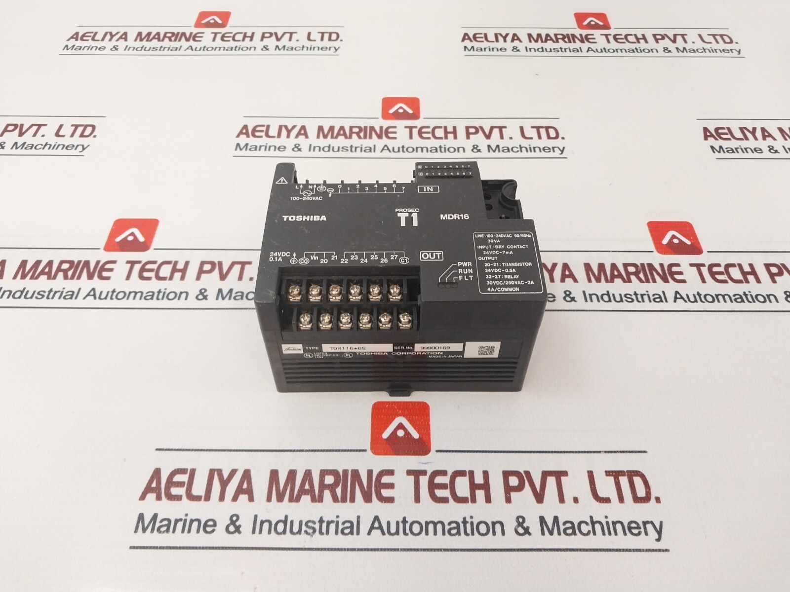 Toshiba Prosec T1 DRY Contact I/O Module Controller 100-240 VAC