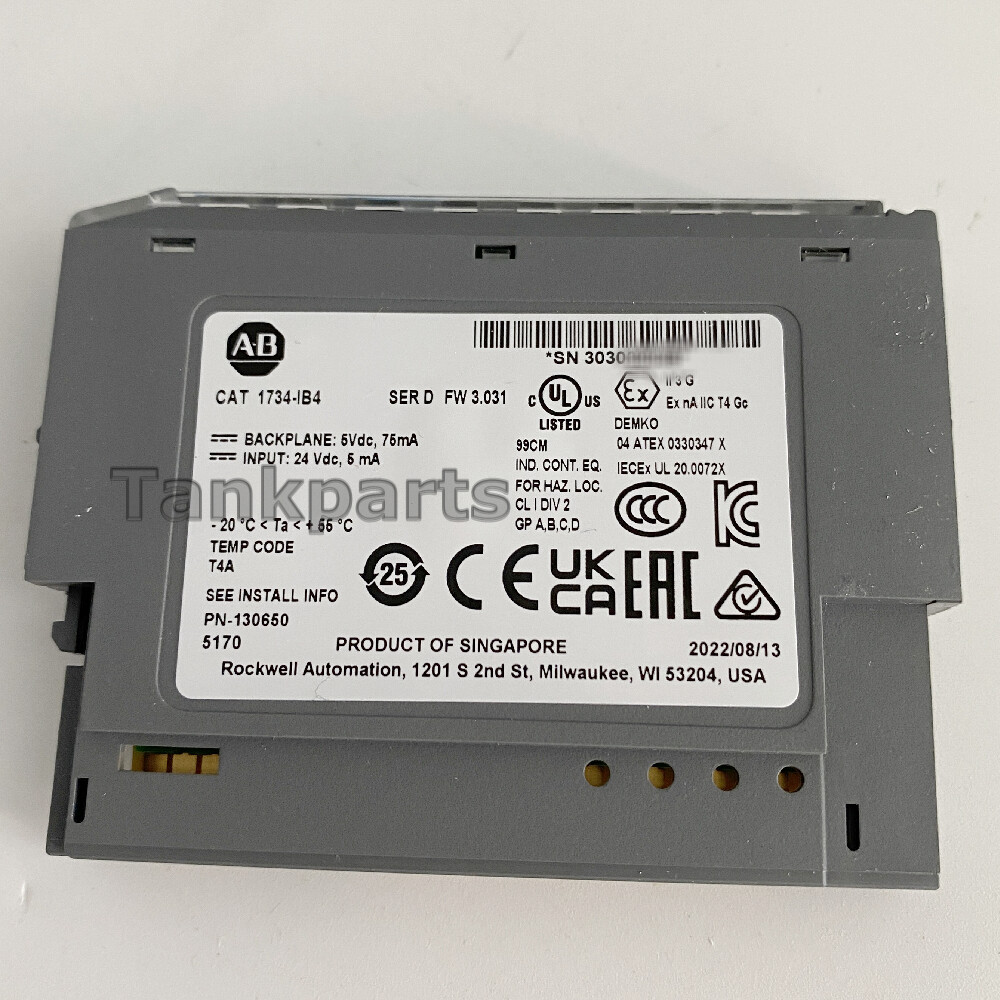 AB 1734-IB4 Point I/O 4 Point Digital Input Module 1734IB8 NEW Factory Sealed TX
