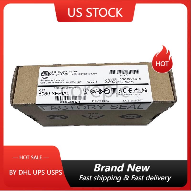 AB 5069-SERIAL SER A Compact Logix 5000 Interface Module US Free Tax