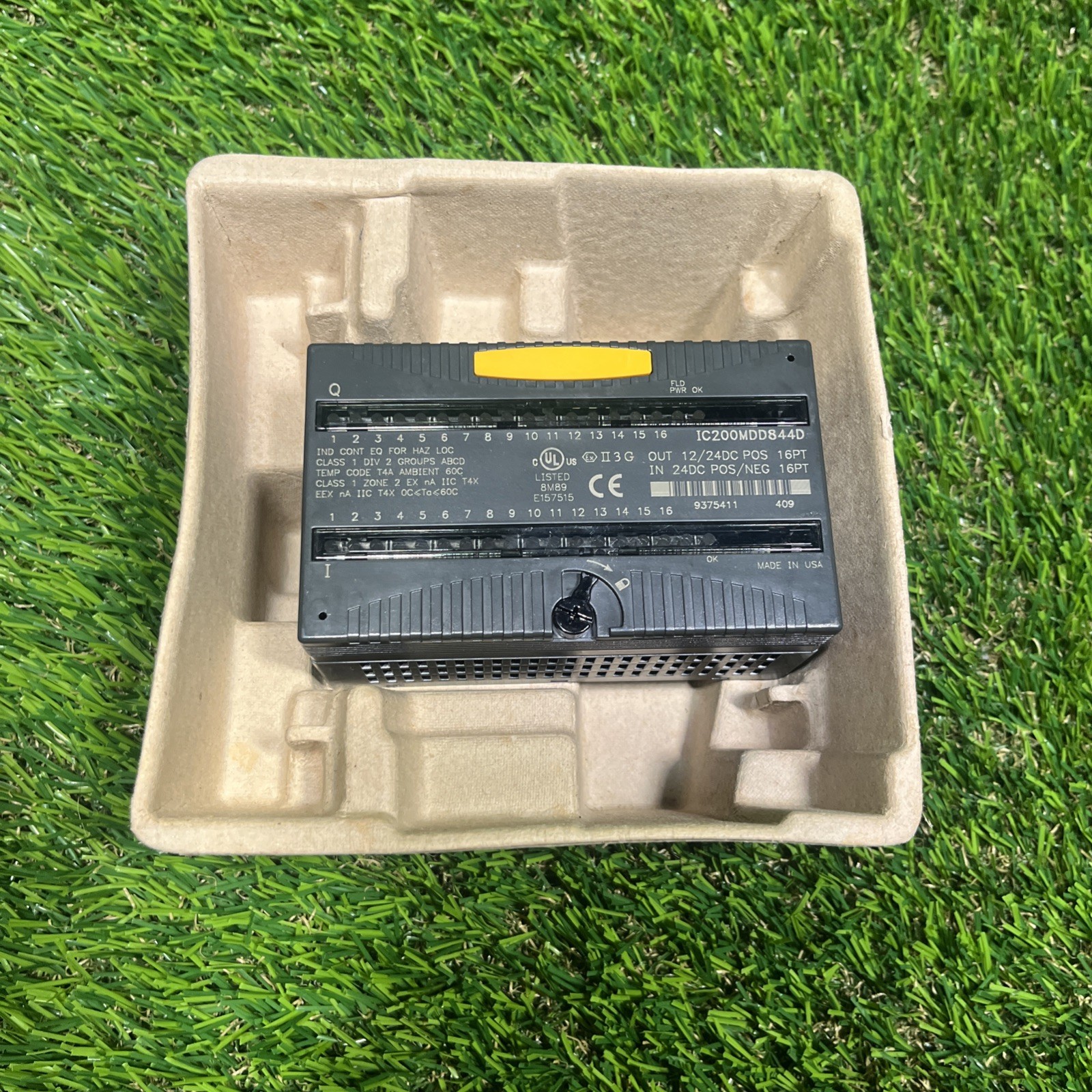Ge Fanuc IC200MDD844D Input and Output Module Class 1 – Not Tested