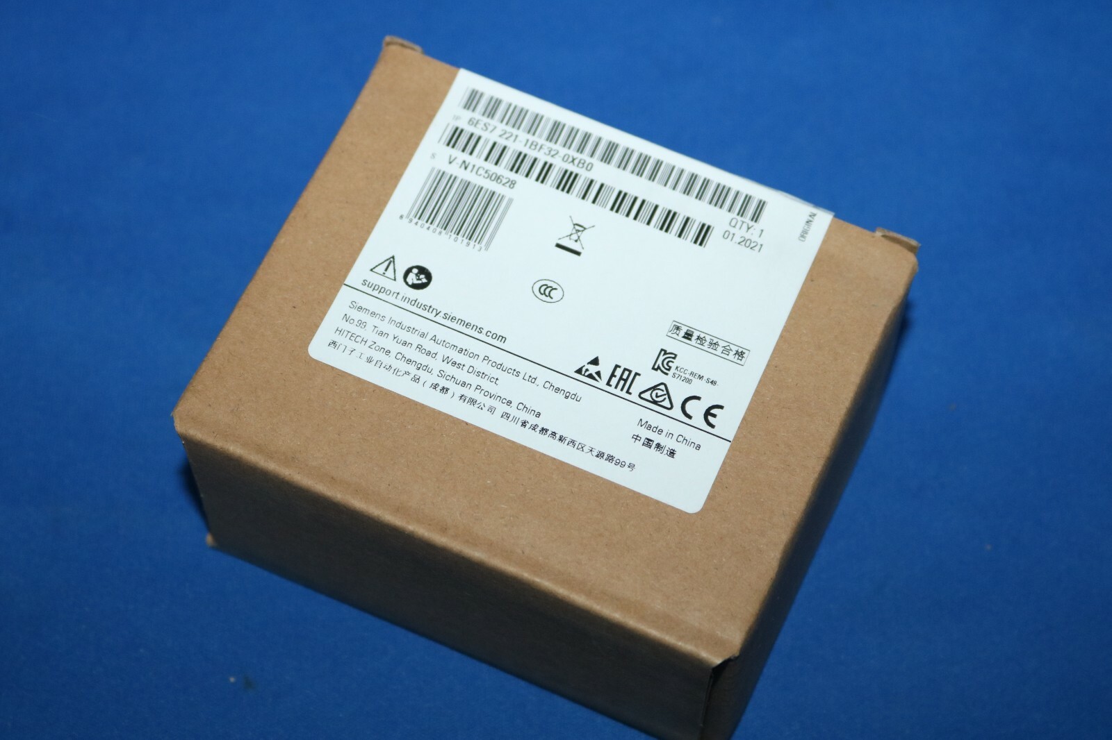 Siemens Simatic S7-1200 DI 8×24 VDC SM1221 6ES7221-1BF32-0XB0 DIGI INPUT New