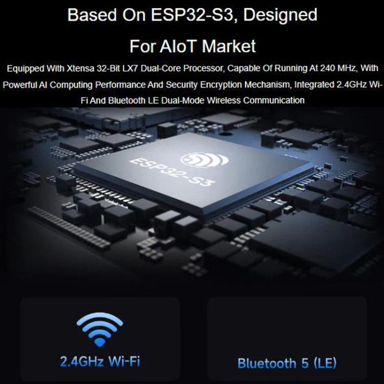 Control Board With 8-Channel Digital Input & Output, Built-In Xtensa 32-Bit LX7