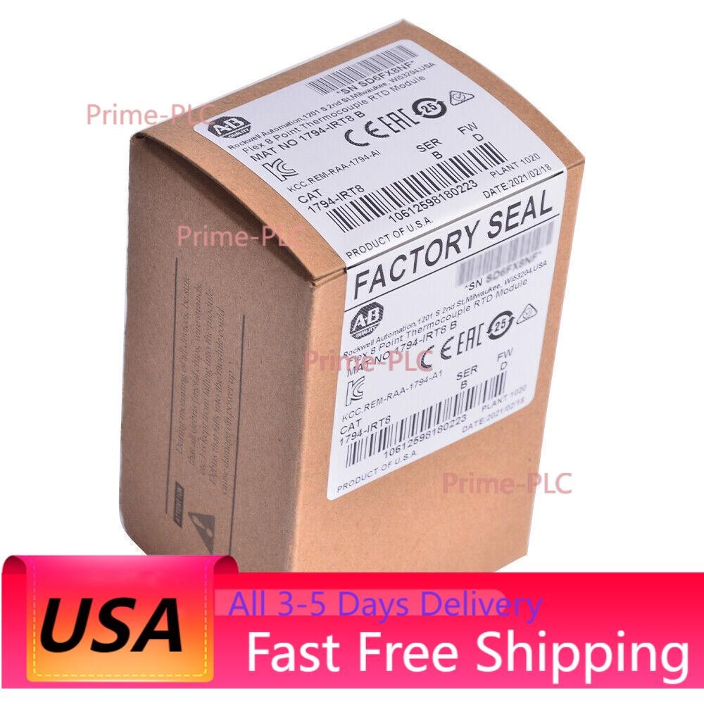 NEW Sealed Allen-Bradley Flex 8 Point Thermocouple RTD Module 1794-IRT8