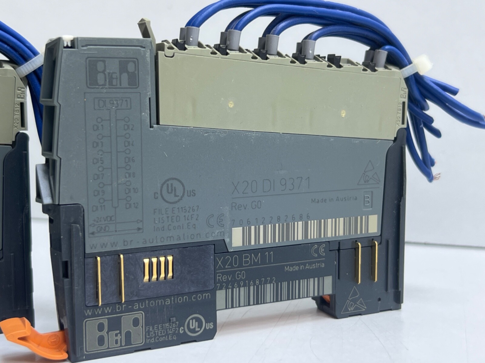 ( LOT 2 PC ) B&R X20DI9371 DIGITAL INPUT MODULE