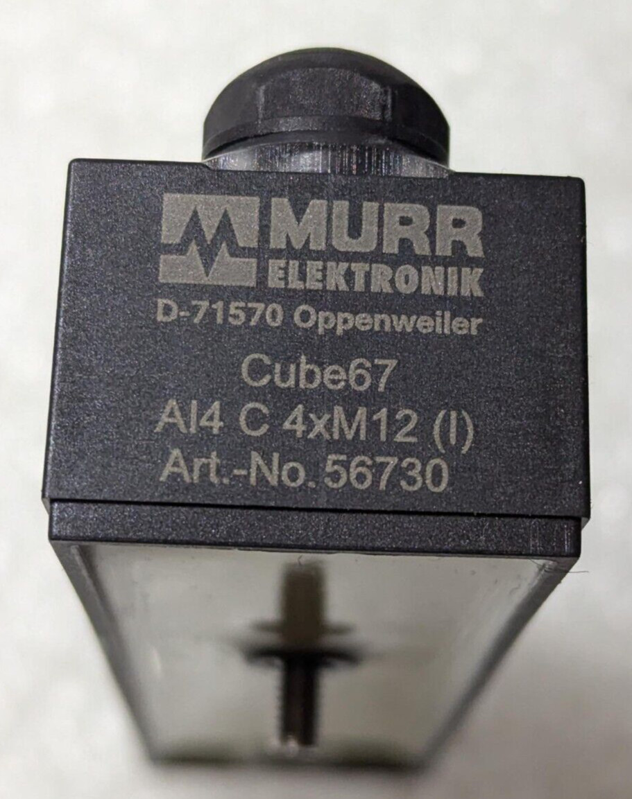 Murr Elektronik Cube67 C 4xM12 , D-71570, 56730