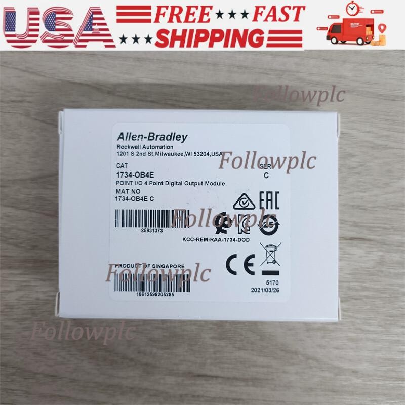 Factory Sealed AB 1734-OB4E 4Point Output Module 1734OB4E US Free Tax