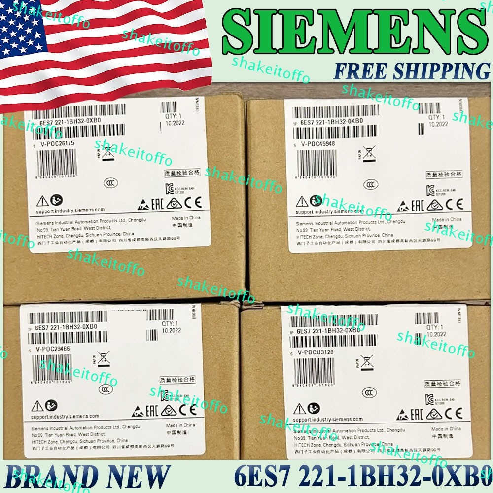 1PC New in Box Siemens 6ES7 221-1BH32-0XB0 6ES72211BH320XB0 Digital Input Module