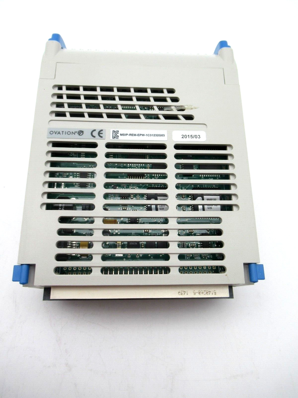 Westinghouse Emerson Ovation 1C1232G03 Digital Input Module & Base Cover