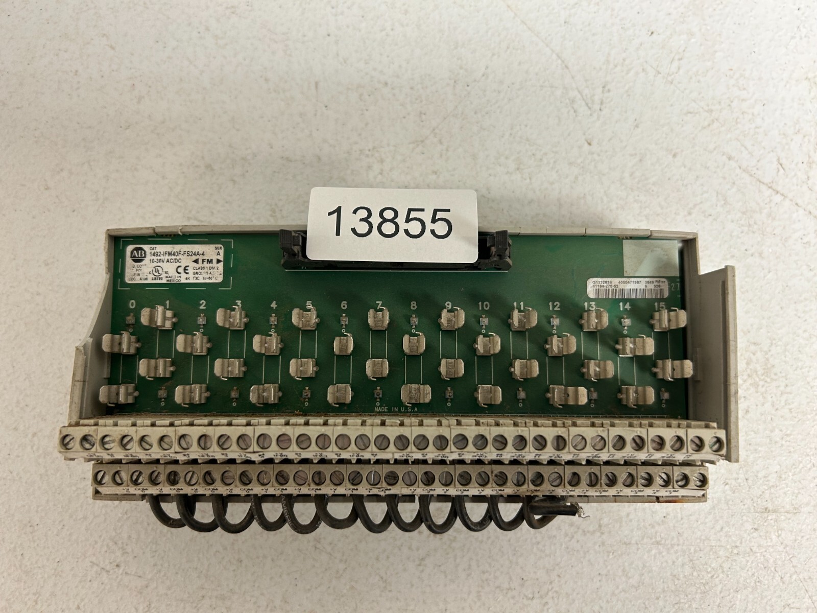 Allen-Bradley 1492-IFM40F-FS24A-4 Module 10-30V AC/DC Series A