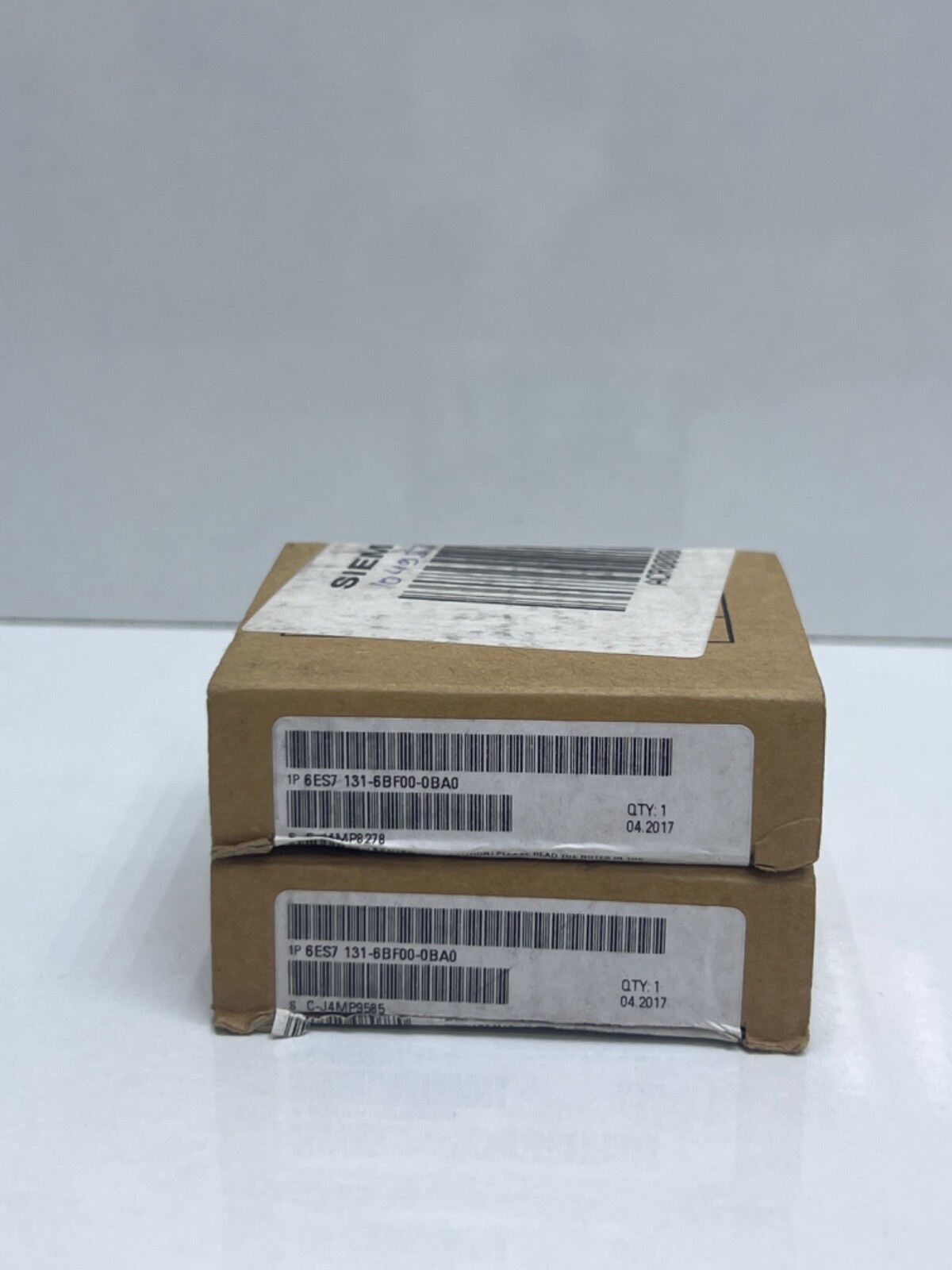 (LOT 2 PCS) SIEMENS 6ES7131-6BF00-0BA0 DIGITAL INPUT MODULE