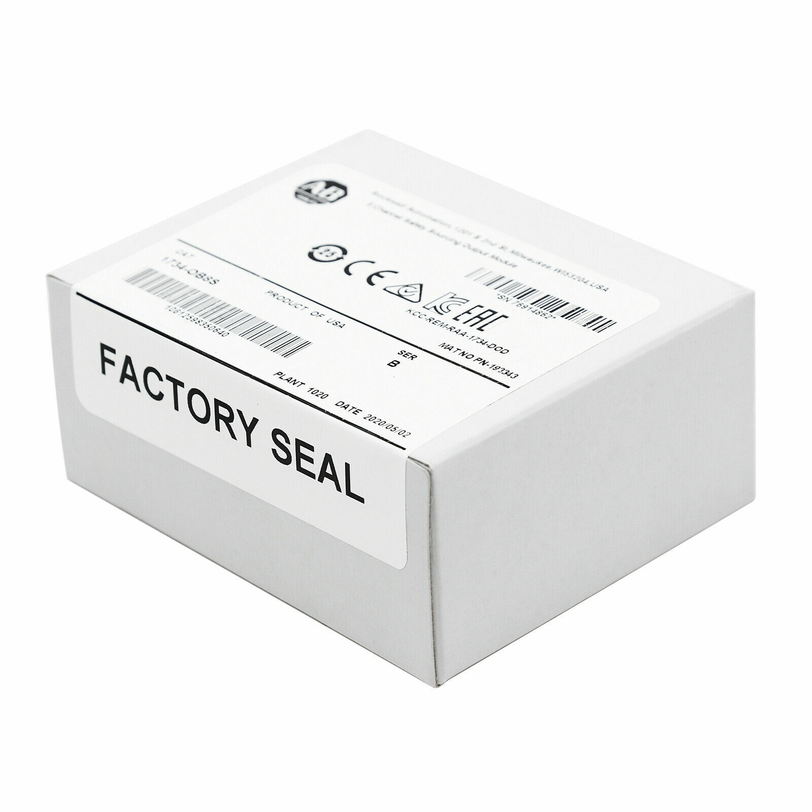 1734OB8S Allen-Bradley 1734-OB8S 8 Channel Safety Sourcing Output Module In Box