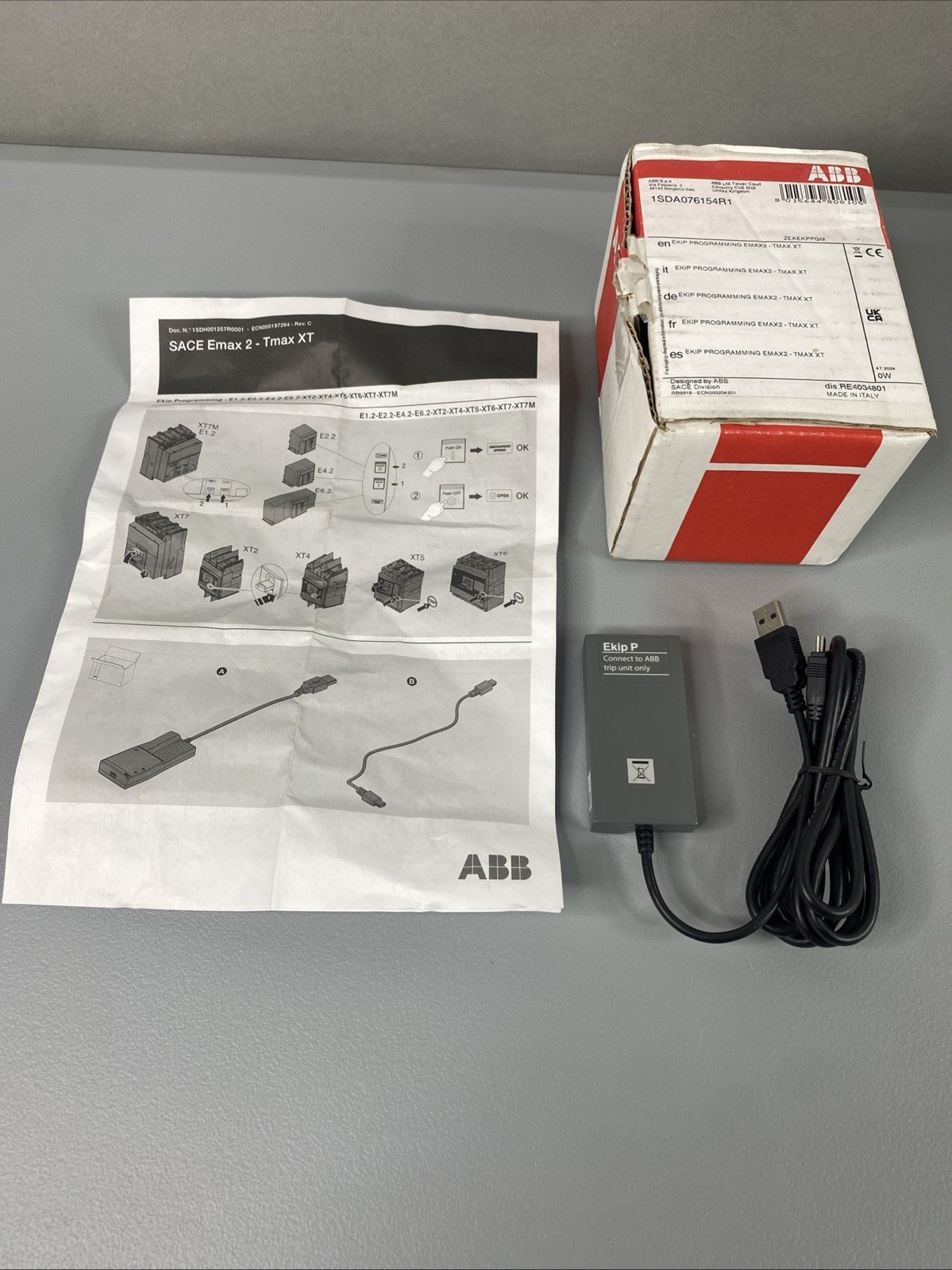 ABB 1SDA076154R1, EKIP PROGRAMMING EMAX2 – TMAX XT Made In Italy New In Box