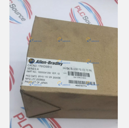 ALLEN BRADLEY 1791DS-IB12 COMPACT BLOCK 12INPUT 24VDC SER.A REV. B01