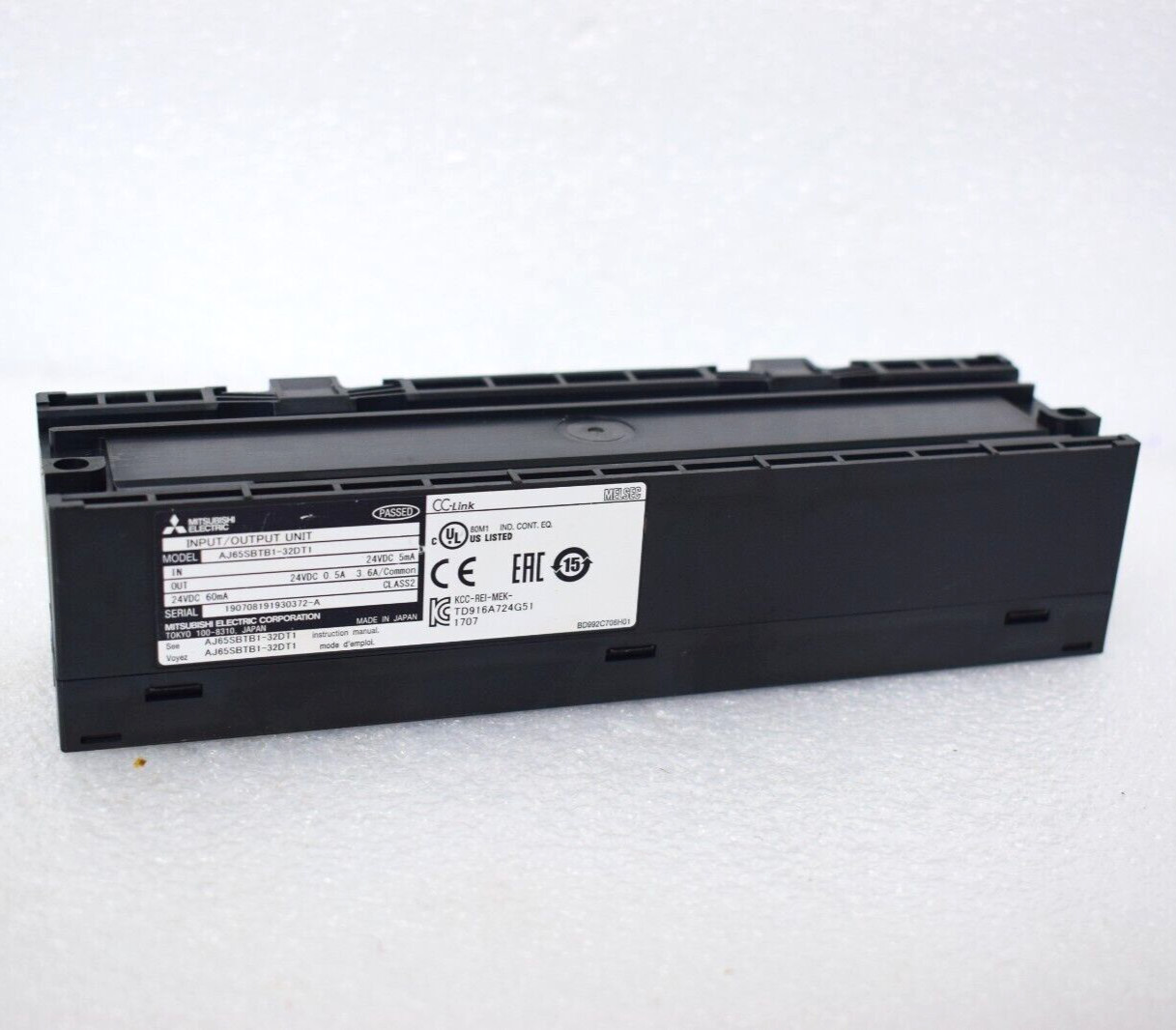 MITSUBISHI ELECTRIC AJ65SBTB1-32D1 MELSEC CC-LINK INPUT/OUTPUT UNIT 24VDC