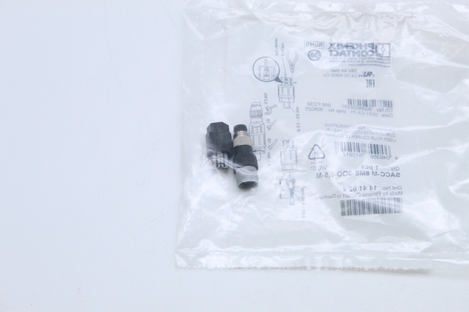 Phoenix Contact SACC-M 8MS-3QO-0,5-M