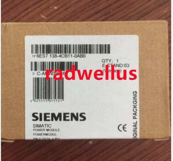 6ES7 138-4CB11-0AB0 NEW SIEMENS 6ES7138-4CB11-0AB0 SIMATIC DP PM-E Power Modules