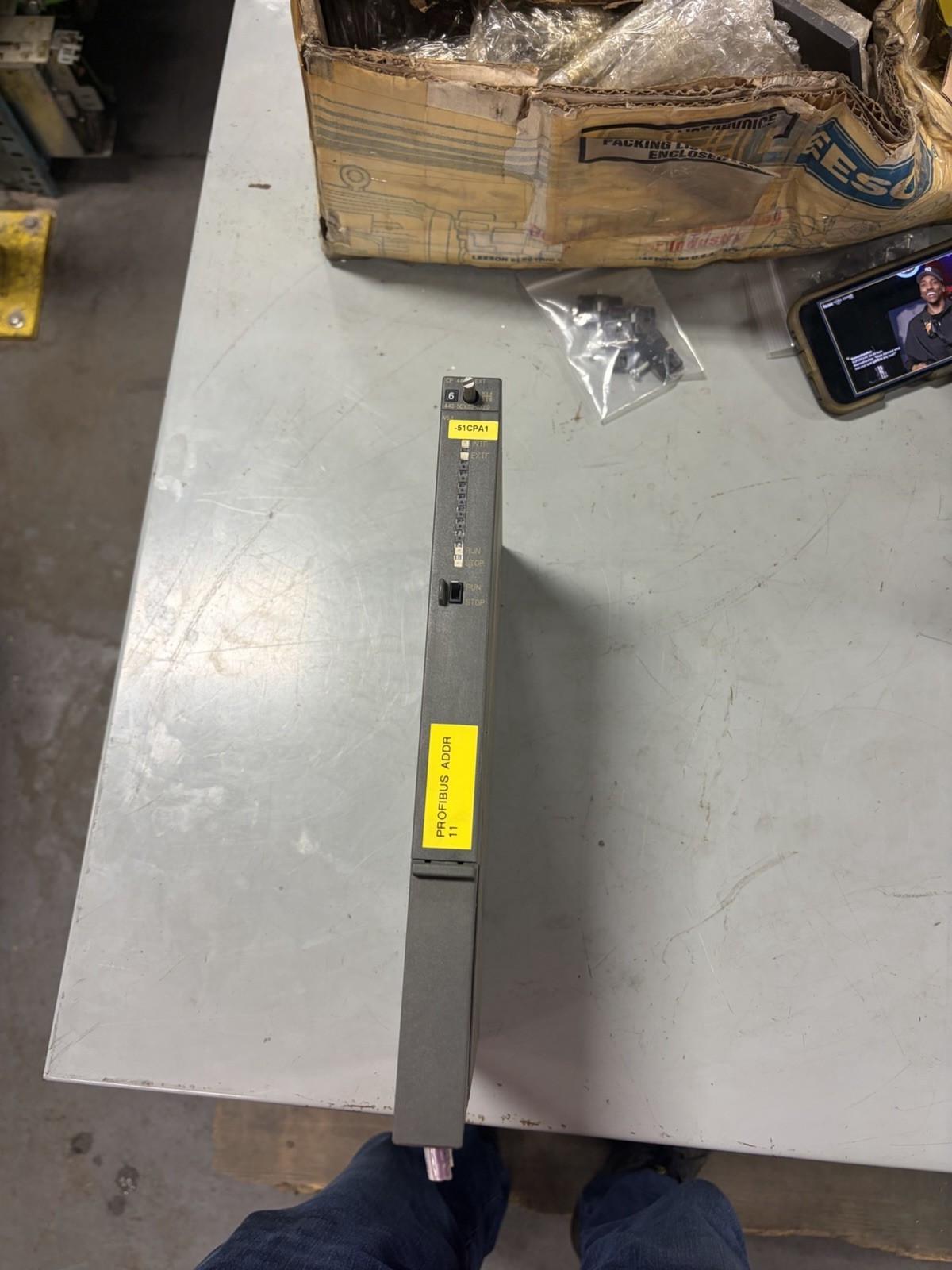 Siemens 6GK7 443-5DX03-0XE0 Simatic Profibus S7-400 DP S5-Compatible PC/OP
