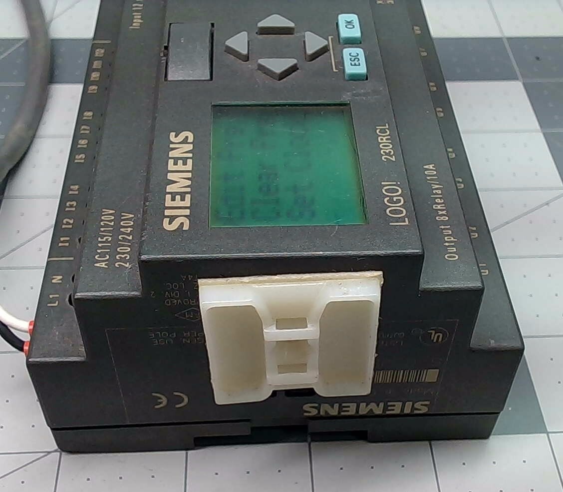 Qty 1 Siemens 6ED1 053-1FB00-0BA0 Logic Module – Logo! Long 12 Inputs/8 Outputs