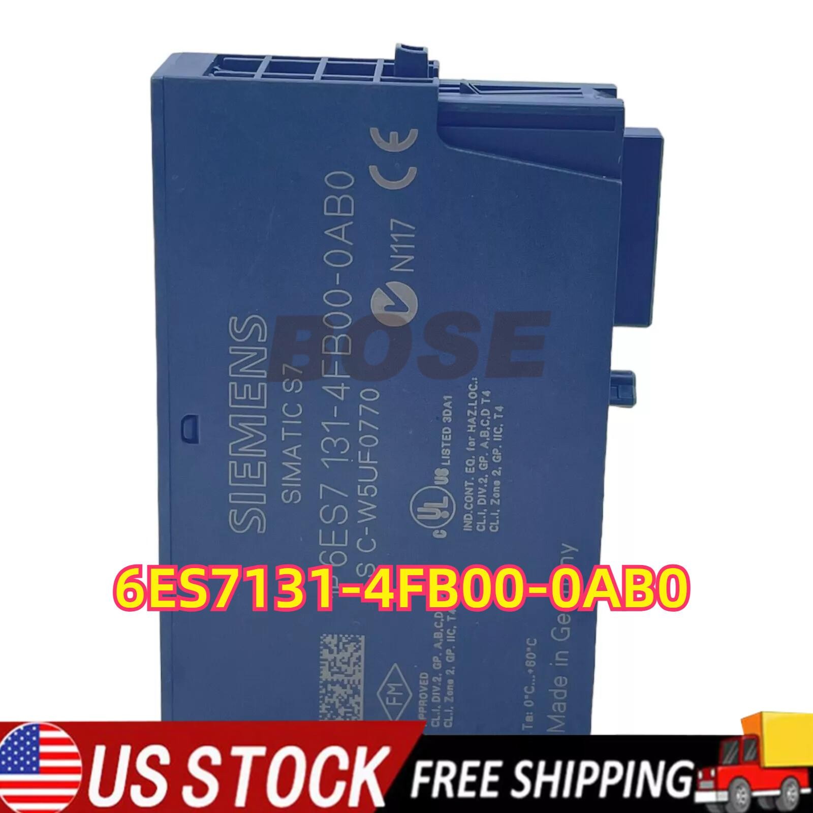 New Siemens 6ES7 131-4FB00-0AB0 6ES7131-4FB00-0AB0 SIMATIC DP Modules for ET200S
