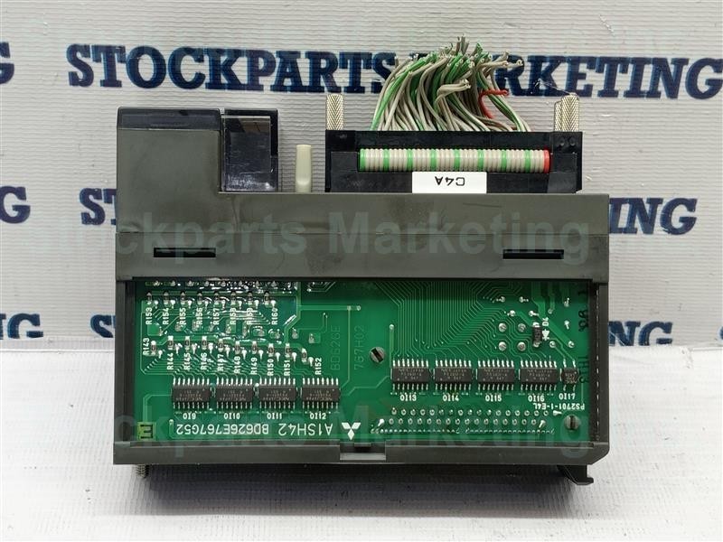 LOT 2 PCS. MITSUBISHI A1SH42 Input/Output Unit DC12/24V 2/5mA 0.1A