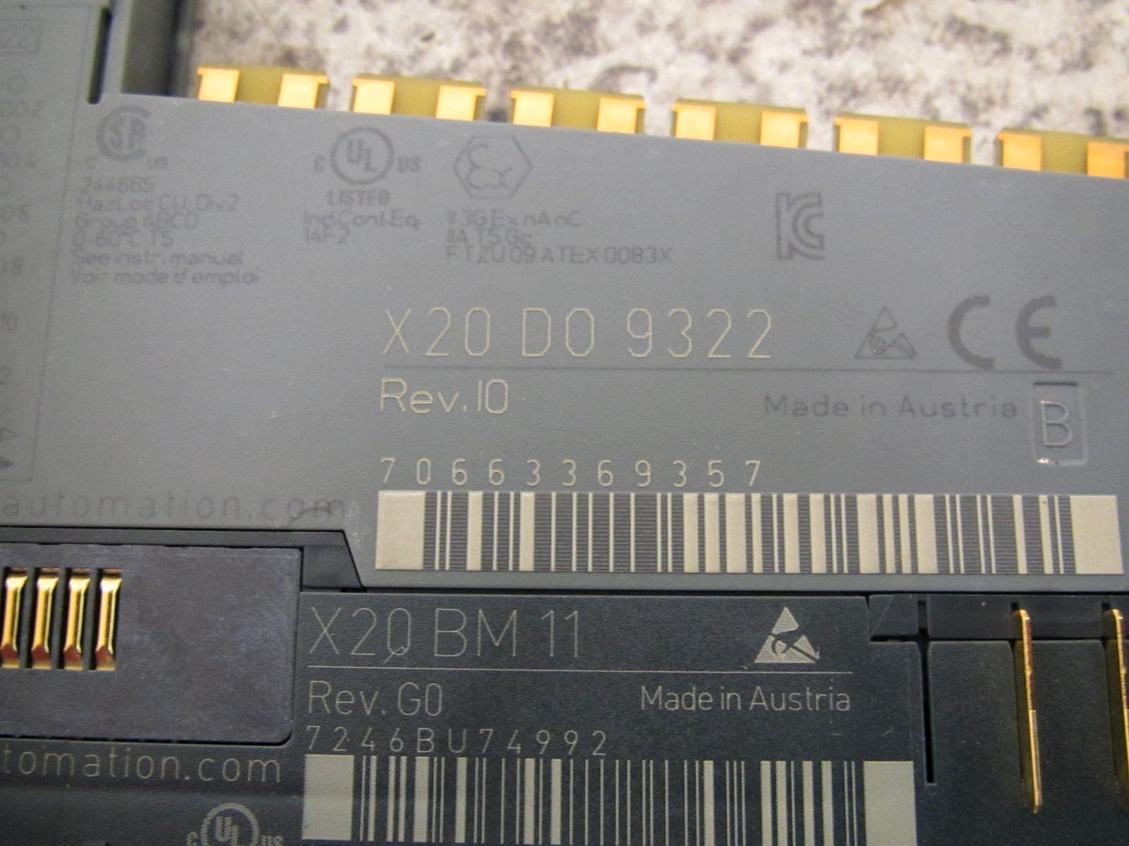 B&R Automation X20DO9322 X20BM11 PLC I/O Digital Output Module Free Shipping