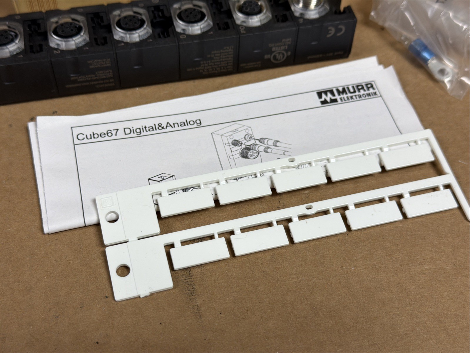 MURR ELEKTRONIK 56613 CUBE67 DI8 E 4xM12 I/O Module FAST SAME DAY SHIPPING