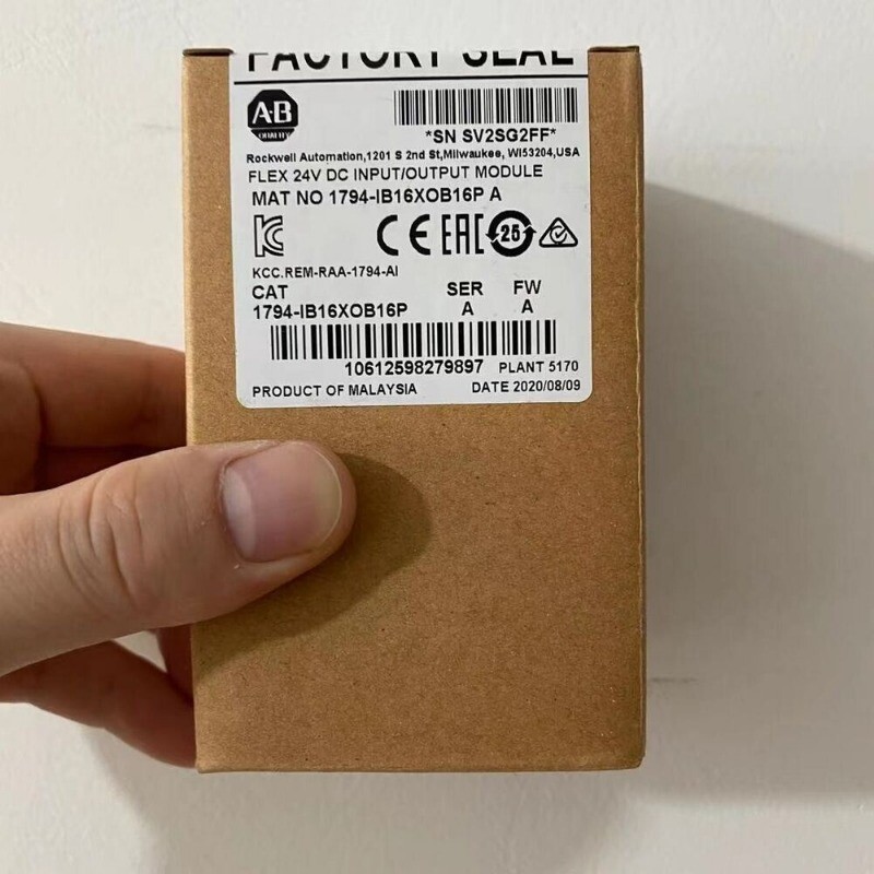 AB 1794-IB16XOB16P New Factory Sealed 24V DC Input/Output Module Fast Ship 1pcs