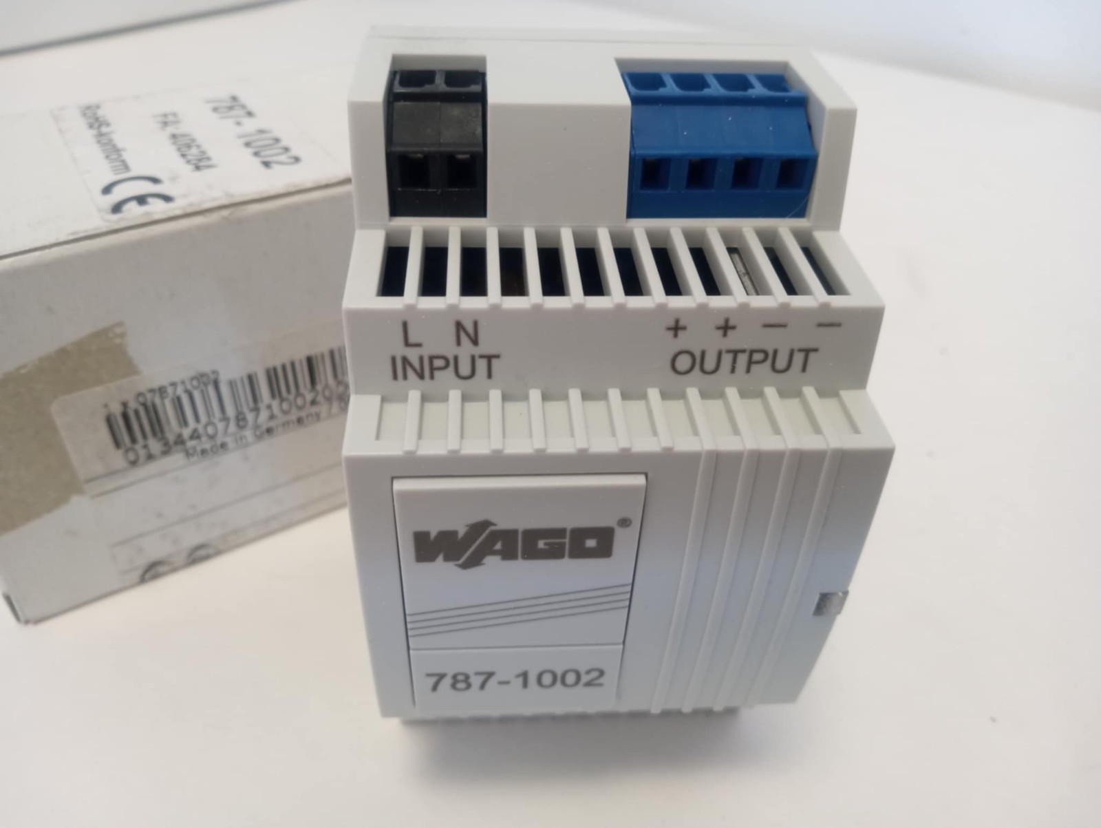 WAGO-787-1002 EPSITRON COMPACT power supply; single-phase; output voltage 24 VDC