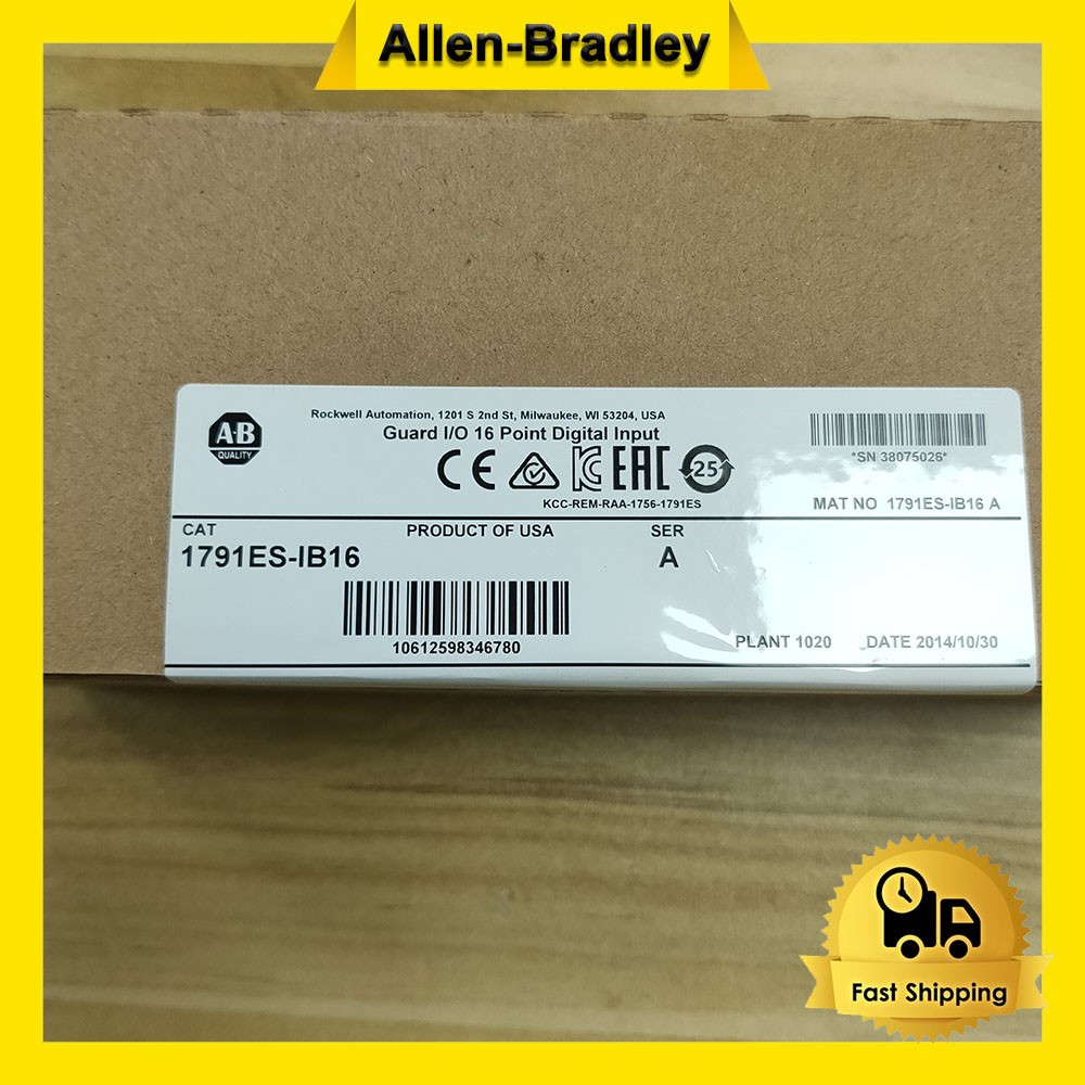 AB 1791ES-IB16 /A Ethernet IP CompactBlock Input Module New Factory Sealed